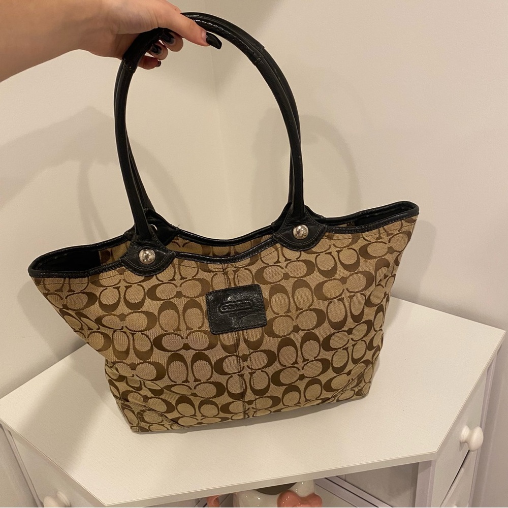 Coach Shoulder Tote